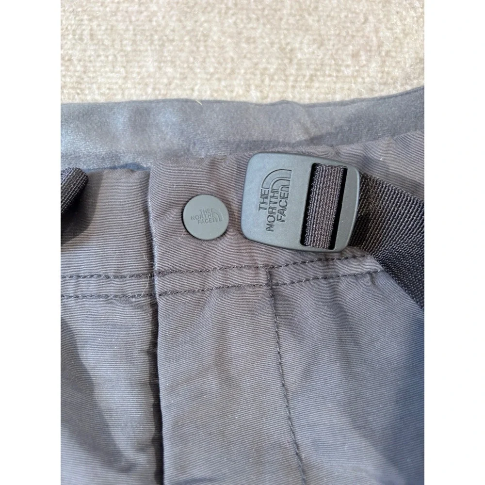 The North Face Mens 36x32 Convertible Hiking Pants Gray Zip Off Cargo Trousers